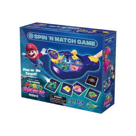 The Super Mario Bros. Movie 2 Spinning Galaxy - Jeu d'action et de réflexion - MARIO - 1 a 2 joueurs - Des 4 ans