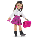 Accessoires poupée - COROLLE - Dressing College Anglais - 8 accessoires - des 4 ans