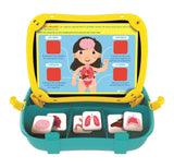 CLEMENTONI - Mallette magnétique - Corps et émotions - Apprentissage - Des 2 ans