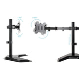 Support double-écran à poser Tooq DB1702TN 17"-32" (9kg max) (Noir)