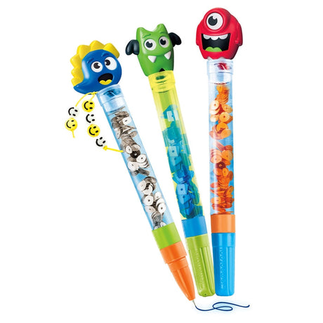 Clementoni - Créer tes stylos - Mini atelier des Stylos - Theme Monstres - 3 a créer - Des 6ans