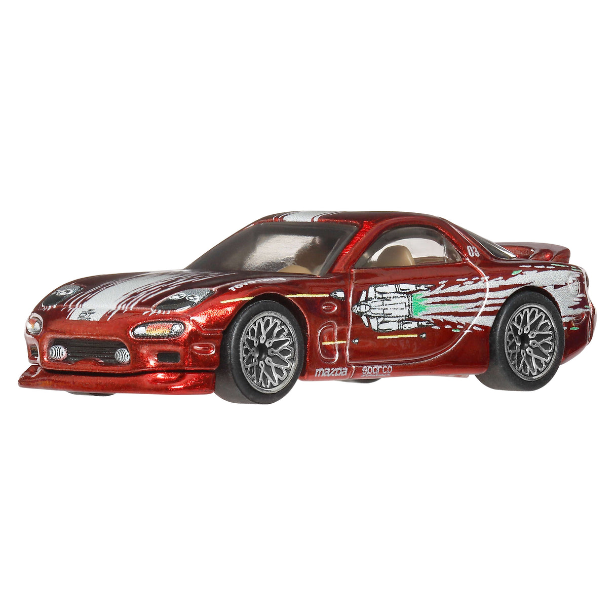 Voiture - Hot Wheels - Fast & Furious - Métal premium - Échelle 1/64 - Multicolore