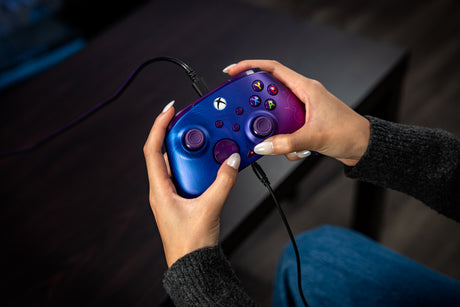 Manette de jeu - Xbox - Rematch Advanced - Filaire - Purple Fade - Compatible PC - Turtle Beach