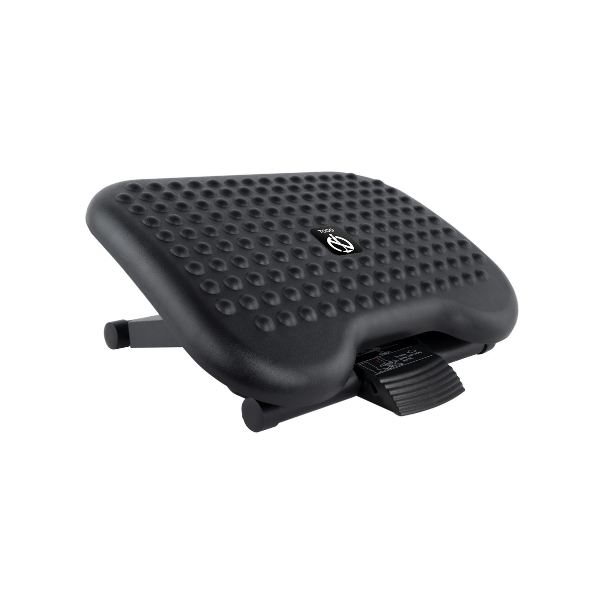 Repose-pieds réglable en hauteur et en inclinaison Tooq TQFR0603-B (Noir)