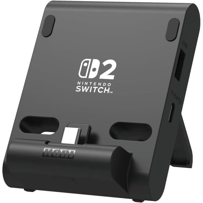 Support pliable PlayStand - HORI - Nintendo Switch 2 - Périphériques USB - Noir