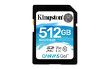 Carte mïÂ¿Â½moire SD Kingston Canvas Go! - 512Go