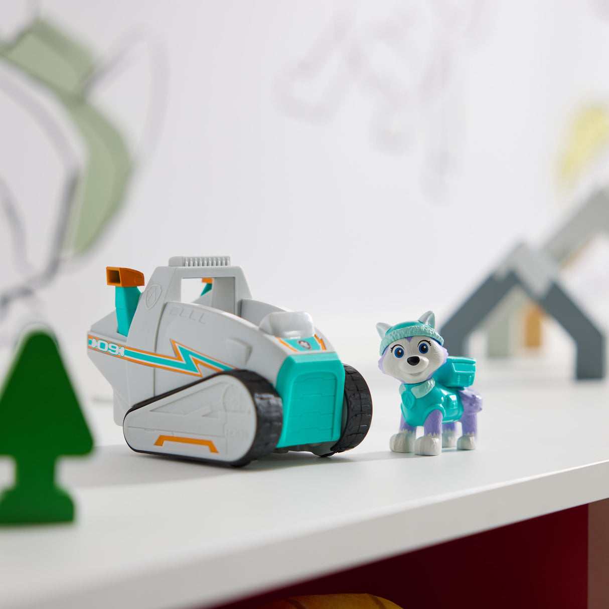 SPIN MASTER VEHICULE + FIGURINE EVEREST La Pat' Patrouille