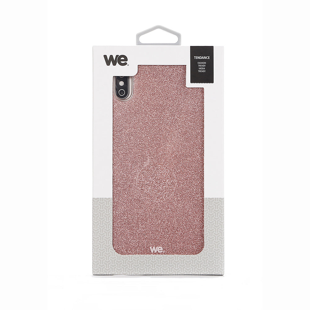 We coque de protection PAILLETTES APPLE IPHONE XS MAX Rose