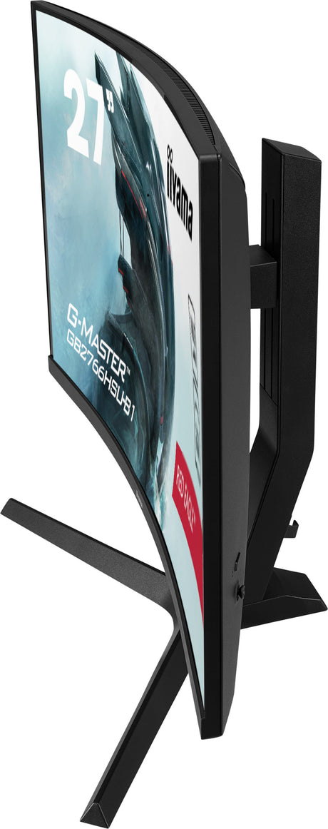 Ecran PC Gamer Incurvé - IIYAMA -  27 - FHD - 165Hz - Dalle VA - 1ms - Ajustable en hauteur - GB2766HSU-B1
