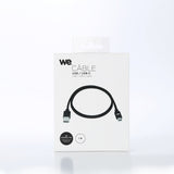 C ble USB-C m le/USB A m le plat 1 m - USB 3.1 gen 2 - noir ne s'emm le pas