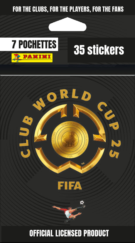 Blister - PANINI - CLUBS WORLD CUP 2025 - 7 pochettes - 35 Stickers