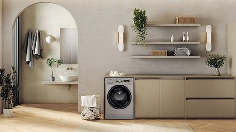 Lave-linge hublot WHIRLPOOL FFS9269SBFR - 9 kg - Induction - 60 cm - 1200 trs/min - Silver