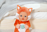 Poupon - BABY BORN - Poupon Renard - Petites oreilles douces et poches pour les doigts - 26 cm - Nouveau-né