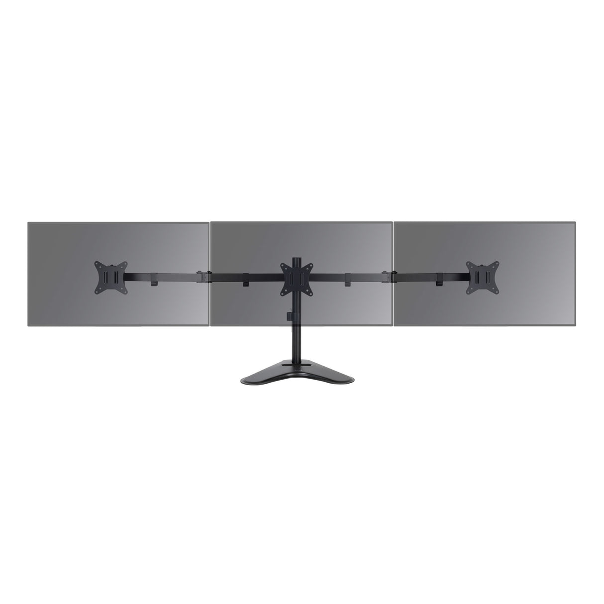 Support triple-écran à poser Tooq DB1704TN 13"-27" (7kg max) (Noir)