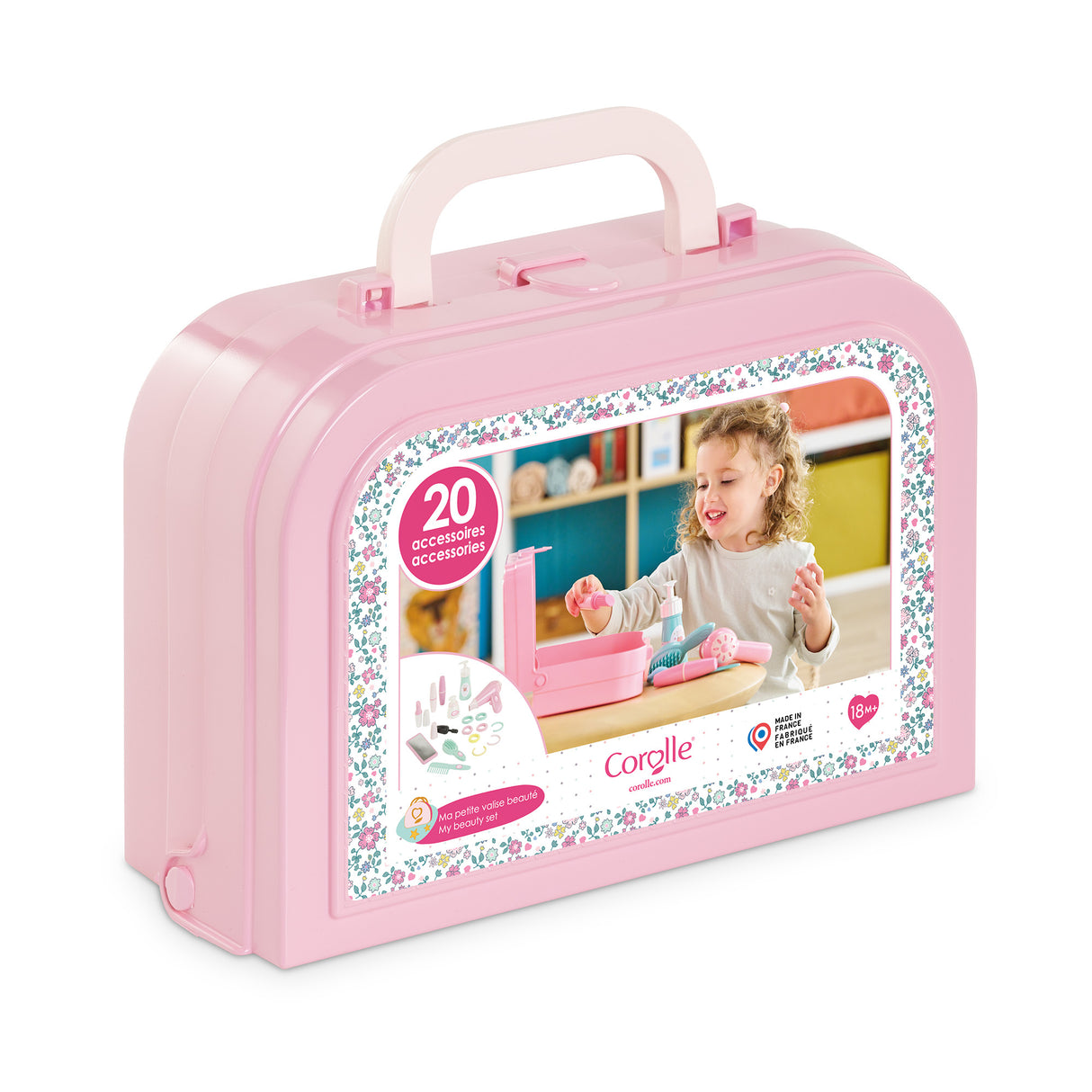 Accessoires poupons - COROLLE - Ma Valise Beauté - 20 accessoires - des 18 mois