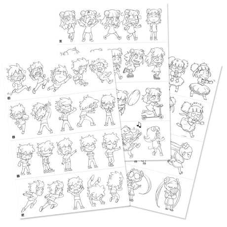 Jeu créatif - NATHAN - Dessinéo Manga - Tablette lumineuse pour créer des mangas