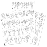 Jeu créatif - NATHAN - Dessinéo Manga - Tablette lumineuse pour créer des mangas
