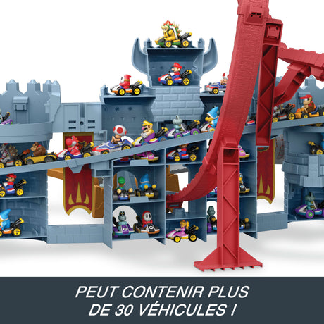 Hot Wheels - Coffret Mario Kart Château de Bowser - Avec véhicule Kamek - Hot Wheels - JHD24