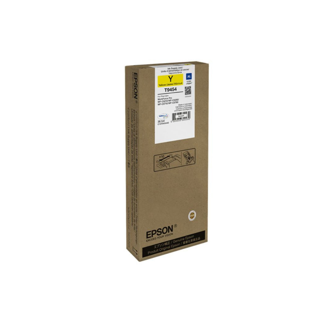 EPSON Cartouche Encre T9454 DURABrite Ultra Jaune XL 38,1ml WF-C52xx / WF-C57xx