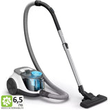 Aspirateur sans sac - PHILIPS - XB2122/09 - Série 2000 - 850W - 77db - Blanc/bleu