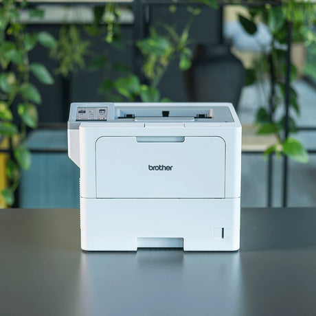 Imprimante Monofonction Brother HL-L6410DN Ethernet (Blanc)