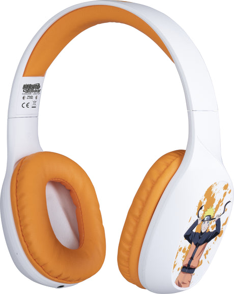 Casque audio supra-auriculaire sans fil - Konix - Naruto Shippuden - Bluetooth 5.3 smartphones et tablettes - Autonomie 30 h
