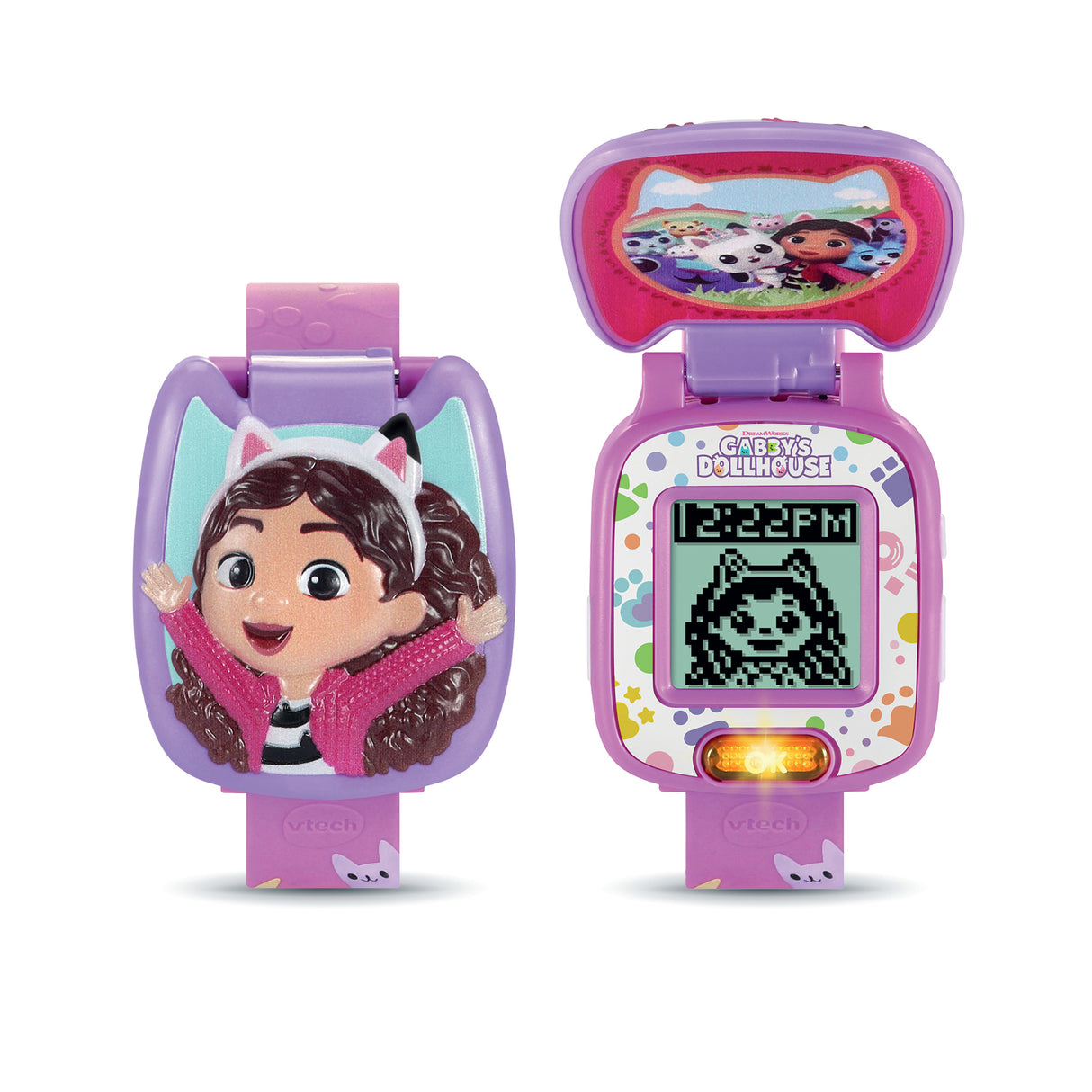 VTECH GABBY ET LA MAISON MAGIQUE - MONTRE-JEU INTERACTIVE DE GABBY