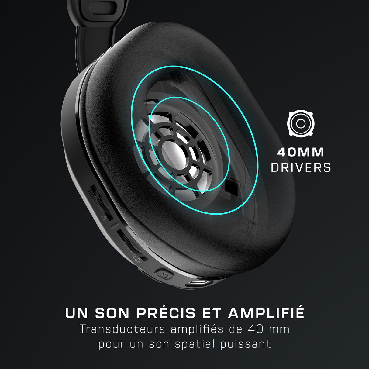 Casque de gaming sans fil - TURTLE BEACH - Stealth™ 500 XB - Noir
