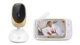Moniteur vidéo Wi-fi - MOTOROLA - VM85 - 5 - 300 m - Connecté - Ecran - Infrarouge - Blanc