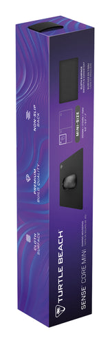 Tapis de souris de jeu - Turtle Beach SenseCore Mini - Surface micro-tissée, équilibré, confortable