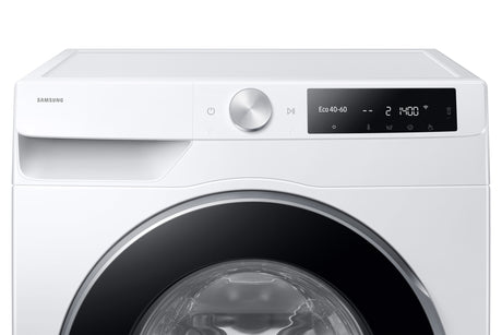 Lave-linge hublot SAMSUNG AI ecobubble™ WW11DG6B25LE - 11 kg - Digital Inverter - L60cm - 1400 trs/min - Classe A-10% - Blanc