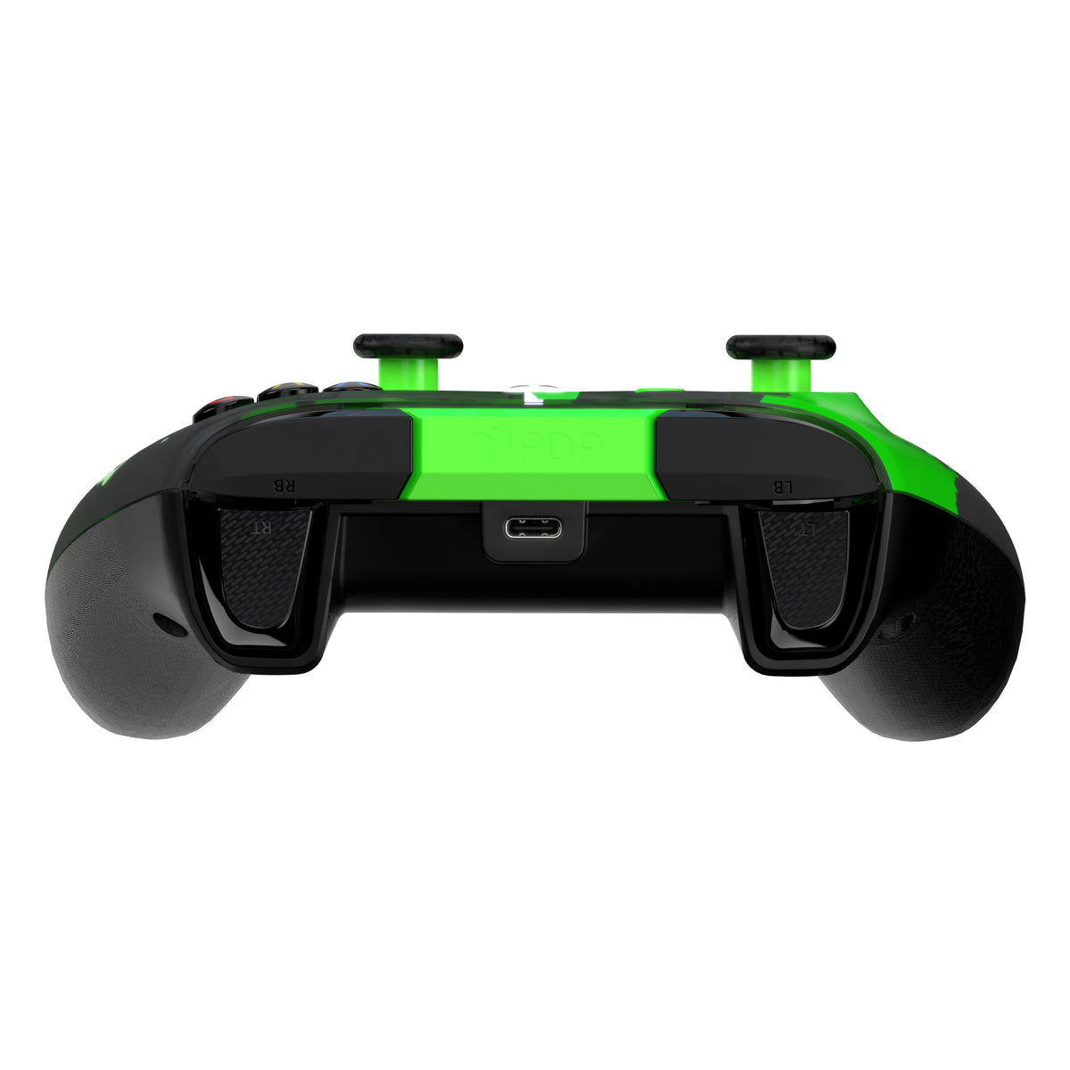 Manette de jeu - Xbox - Rematch Glow Advanced - Filaire - Jolt Green - PDP
