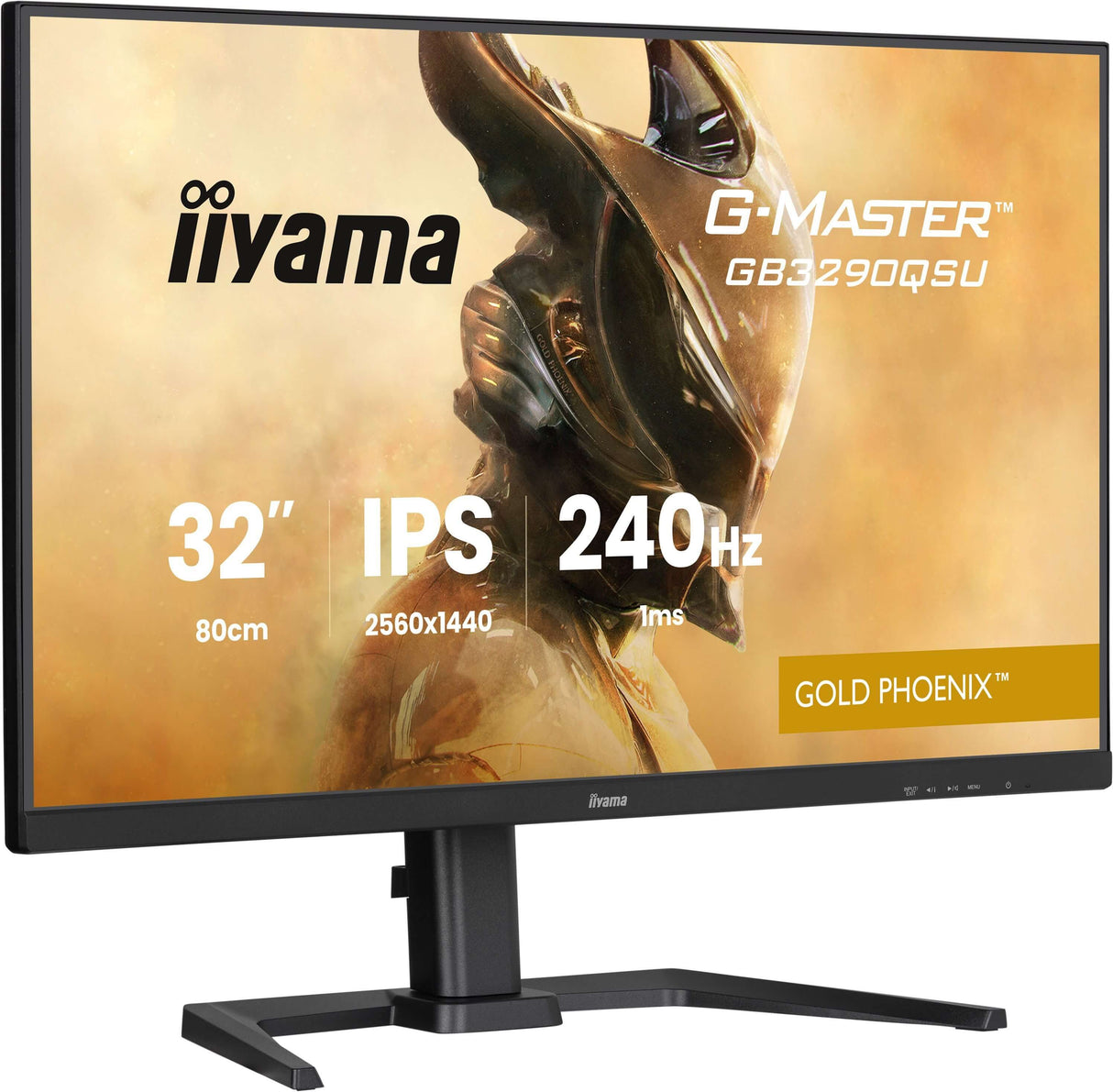 Ecran 32" Iiyama G-Master Gold Phoenix GB3290QSU-B1 Quad HD 240Hz (Noir)