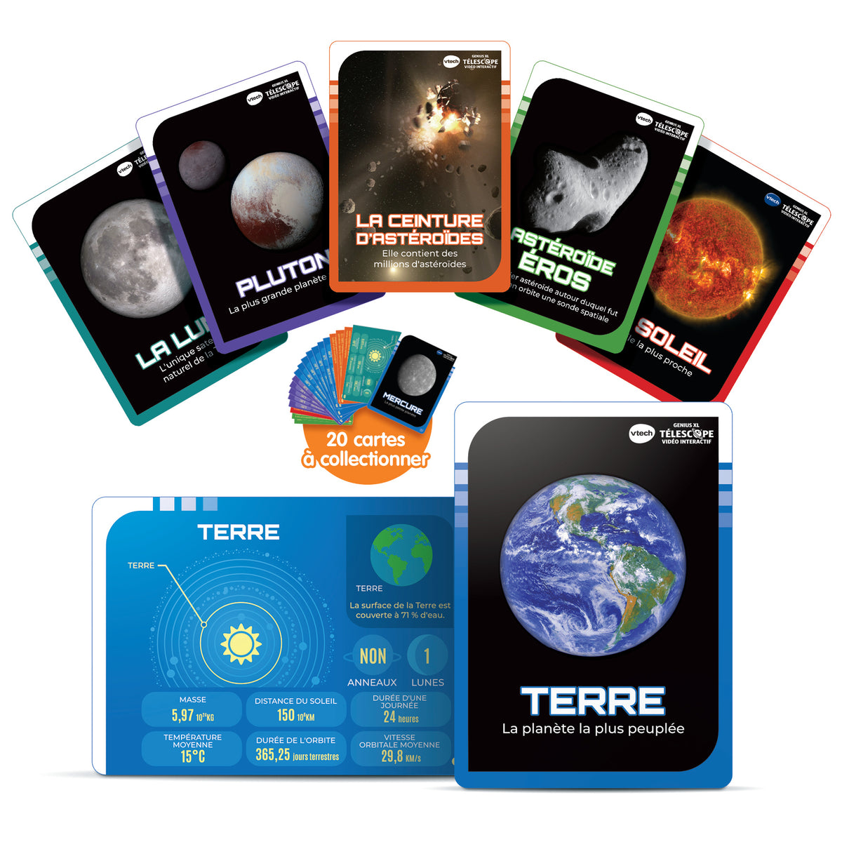 VTECH Genius XL - Télescope vidéo interactif