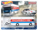 Hot Wheels - Véhicule et Transporteur (modele aléatoire) - Camion / Petite voiture - Des 3 ans FLF56