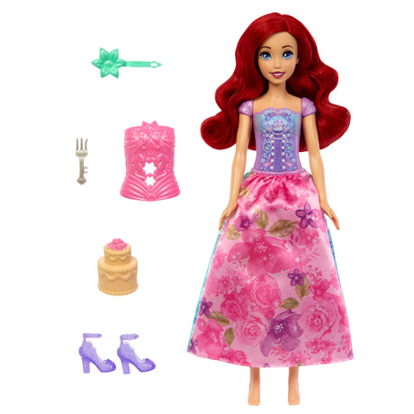 Poupée Ariel Spin & Reveal - Mattel Disney Princesses - avec 11 surprises - HTV88 - Des 5 ans