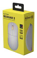 Souris sans fil Gamer Hator Quasar 3 (Blanc)
