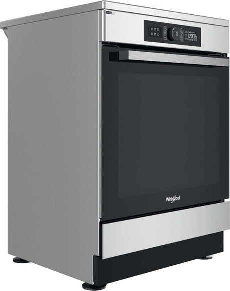 Cuisiniere a induction - WHIRLPOOL - WS68IB8ACX/FR/1 - 4 foyers - 2900 W - L60 cm - Inox