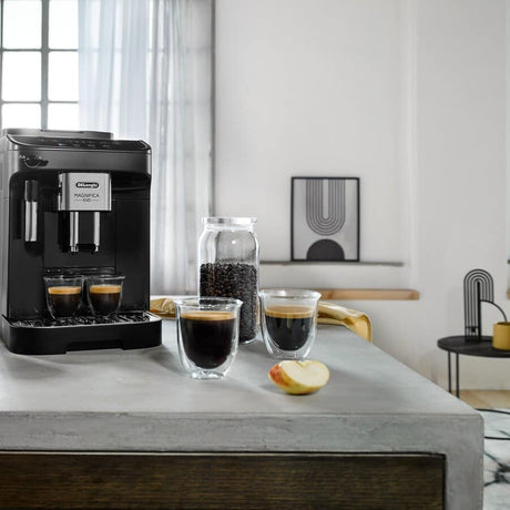 Machine expresso broyeur - De'Longhi - Magnifica evo - ECAM290.22.B - 4 recettes - Noir