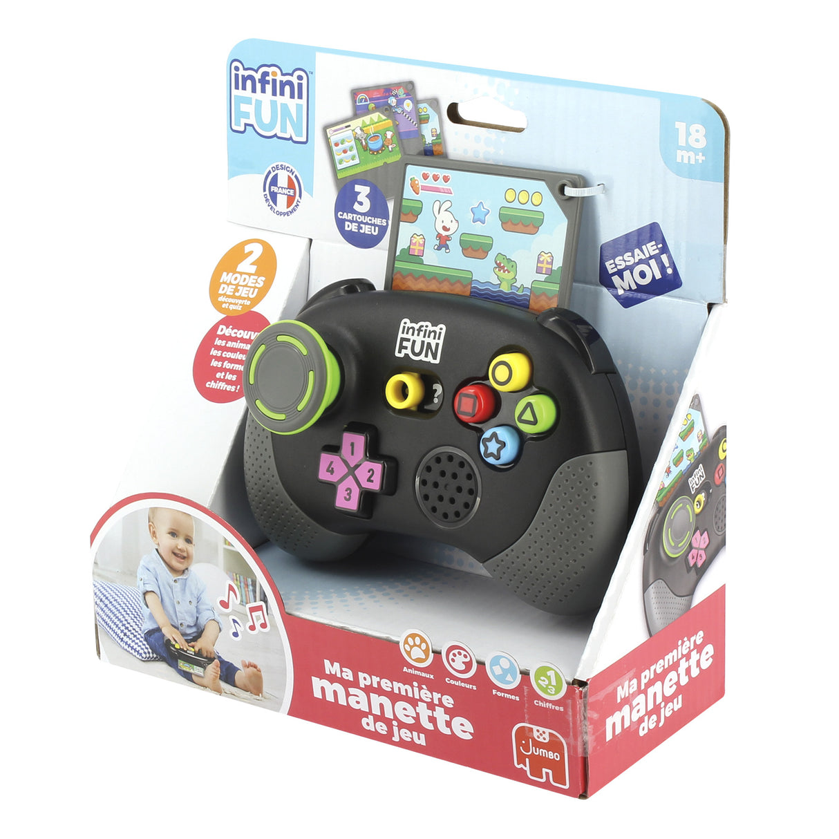 Ma premiere manette de jeux video - INFINI FUN - Des 18 mois