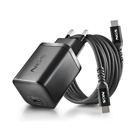Chargeur secteur NGS Bud 1x USB-C 65W (Noir)