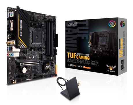 Carte mere - ASUS - TUF GAMING A520M-PLUS WIFI - AMD A520 - Emplacement AM4 micro ATX
