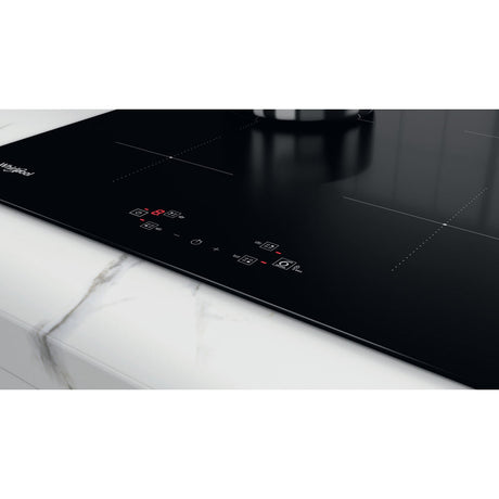 Plaque induction - WHIRLPOOL - WSQ2160NE - 4 foyers/boosters - 7200 W - Largeur 60 cm