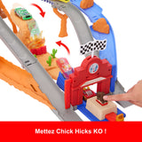 Cars - Piste de Course Rescue Road - Coffret de quatre véhicules - Disney Pixar Cars - JFL57