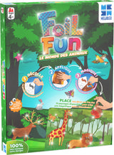 Activité créative - MEGABLEU - Foil Fun - Royaume des Animaux - oeuvres magiques faciles a créer