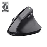 Souris sans fil ergonomique Trust Bayo II (Noir)