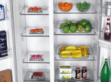 Réfrigérateur Américain - CANDY - CHSBSO-6174XWD - No Frost - Classe E - 529 L - 39 dB - Inox