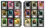 Classeur de 10 feuilles avec 9 pochettes - Konix - Jeux de cartes a collectionner - Magic The Gathering, Pokémon, Yu-Gi-Oh! - Noir