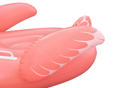 Bouée a chevaucher - Bestway - Flamant rose - 138 x 107 cm