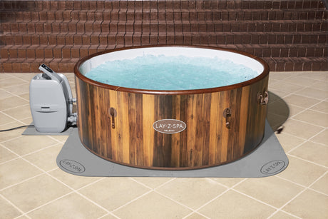 BESTWAY - Tapis de sol pour spa carré ou rond Lay-Z-Spa 196 x 196 cm